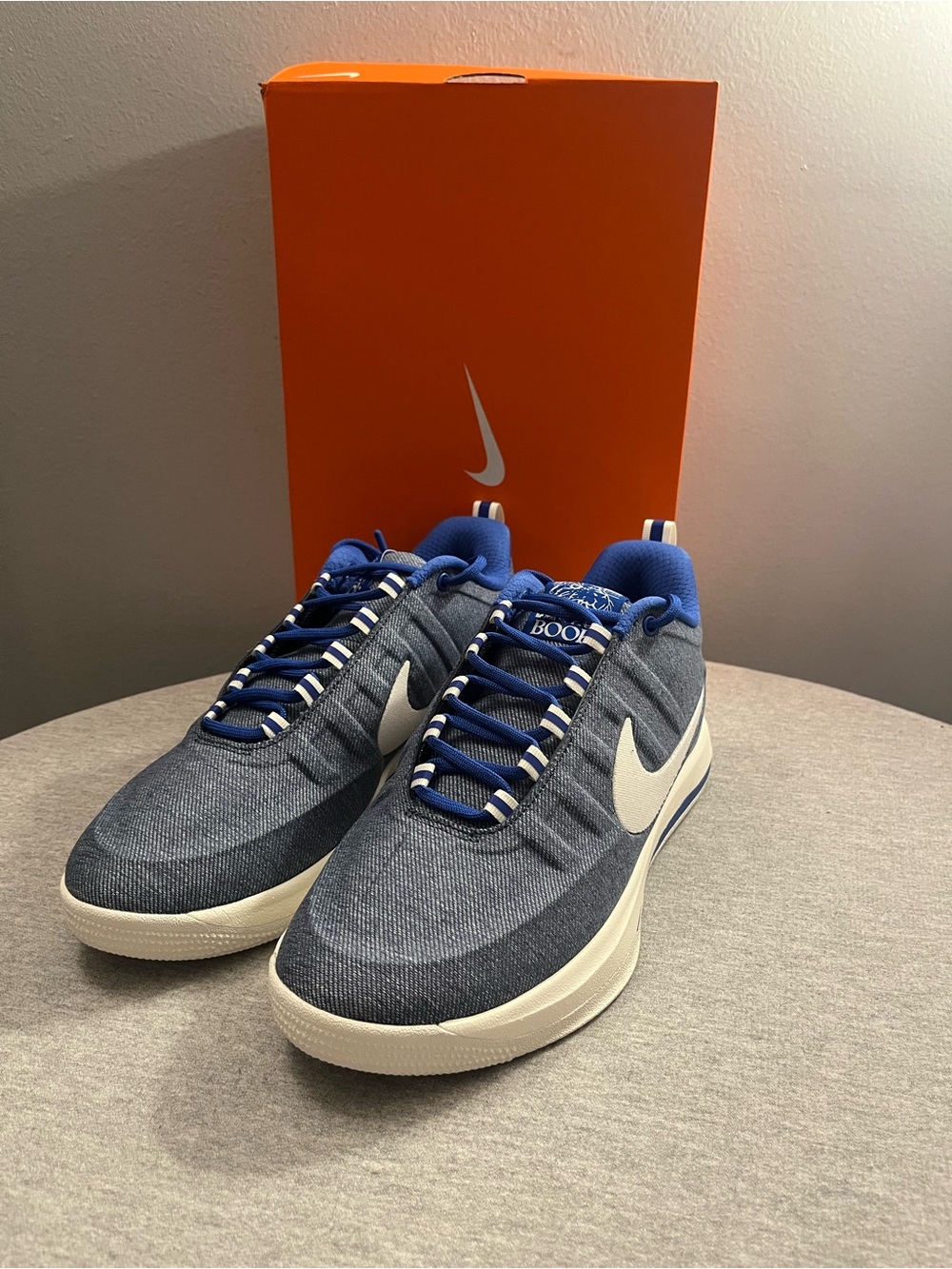 Nike Book 2 Two Blue White Low Top Basketball Sneakers Men's Size 10 IB6687-900